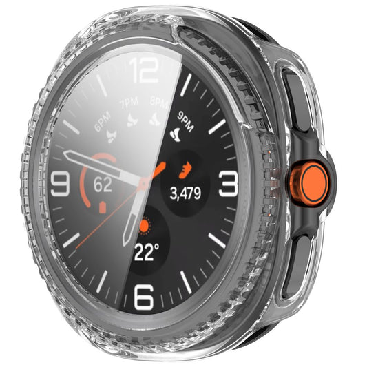 Obal Techsuit Defense360 Pro pre Samsung Galaxy Watch8 Classic, priehľadný
