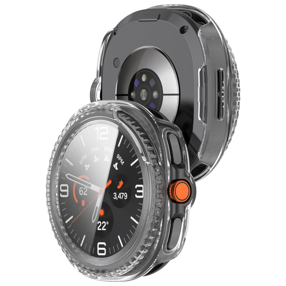 Obal Techsuit Defense360 Pro pre Samsung Galaxy Watch8 Classic, priehľadný