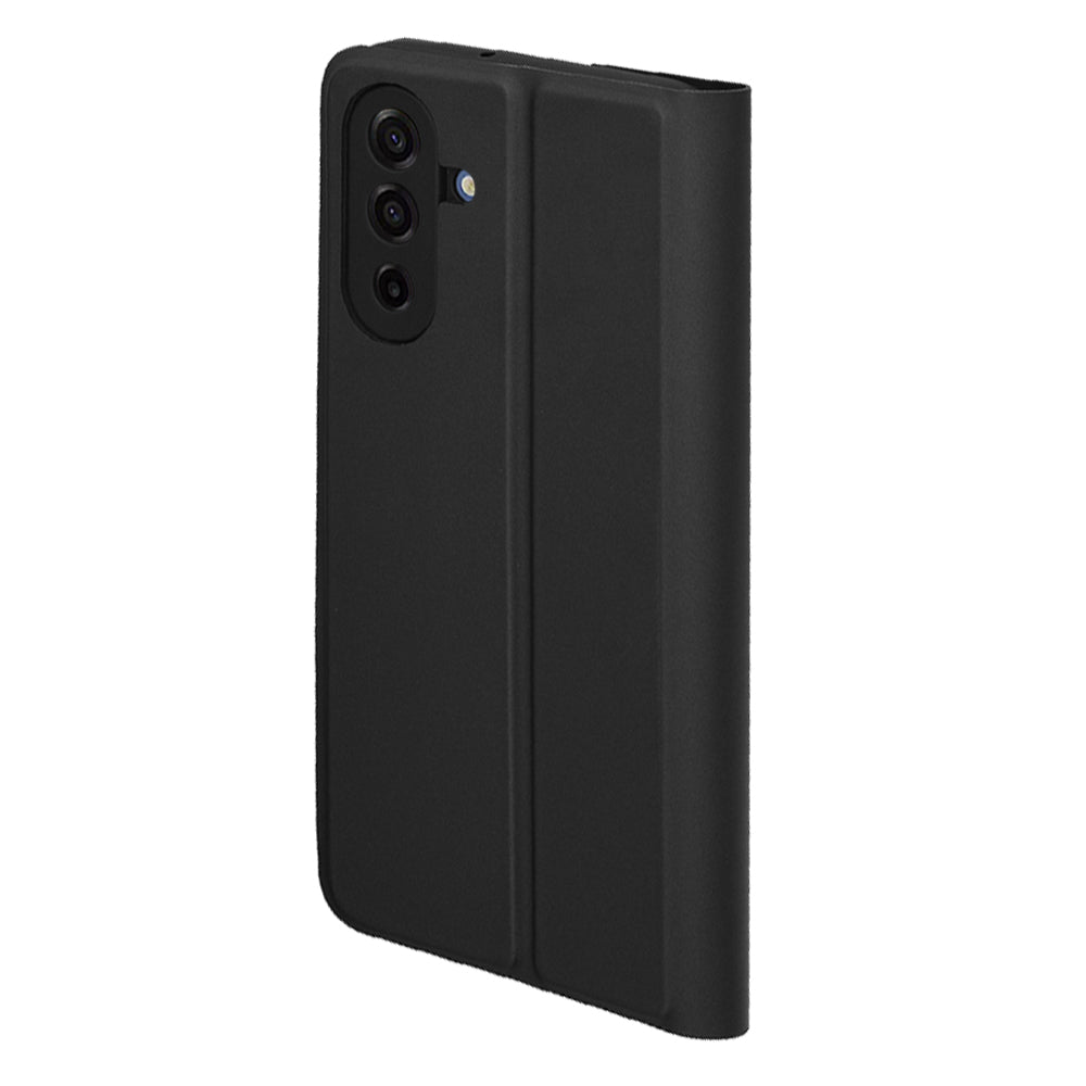 Puzdro pre Samsung Galaxy A18 5G A186 / A18 4G A185 / F17 / M17 / A17 4G A175, Techsuit, Magskin Book, Čierna