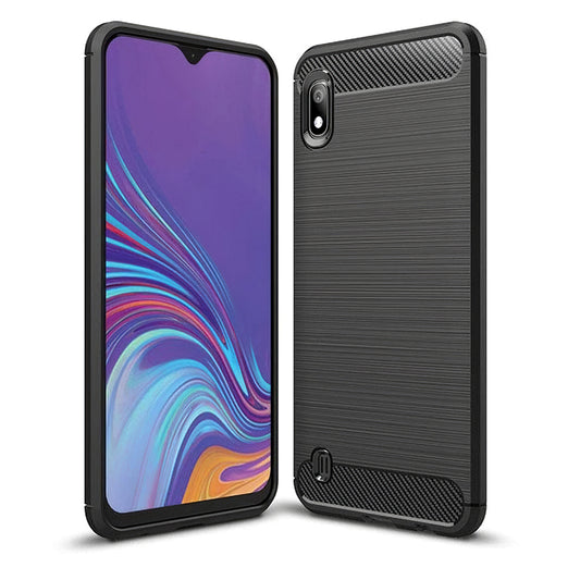 Puzdro pre Samsung Galaxy A10 A105, OEM, Carbon, čierne
