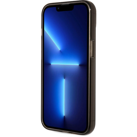 Puzdro pre Apple iPhone 14 Plus, Karl Lagerfeld, IML Ikonik NFT, Čierne Transparentné