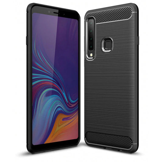 Puzdro pre Samsung Galaxy A7 (2018) A750, Forcell, Carbon, čierne