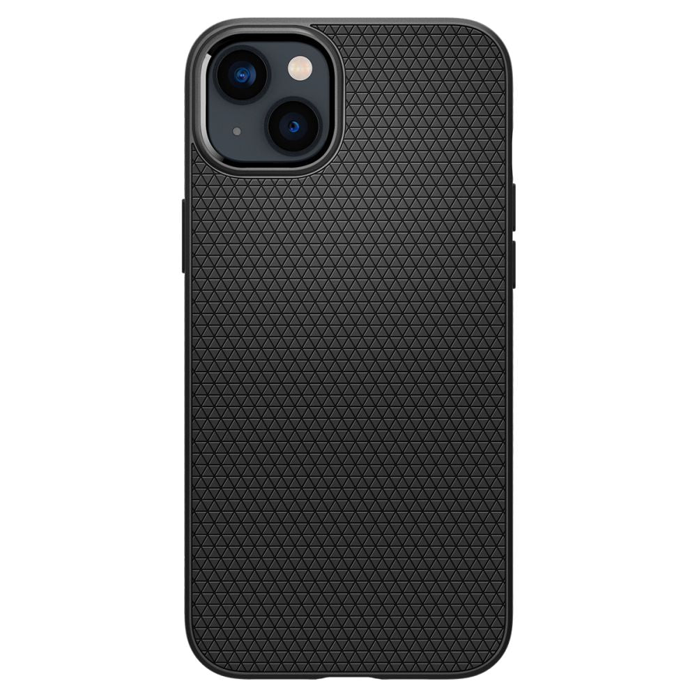 Puzdro pre Apple iPhone 14, Spigen, Liquid Air, Matná Čierna