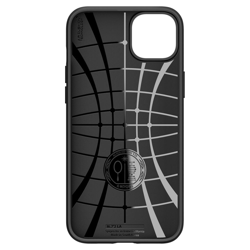 Puzdro pre Apple iPhone 14, Spigen, Liquid Air, Matná Čierna