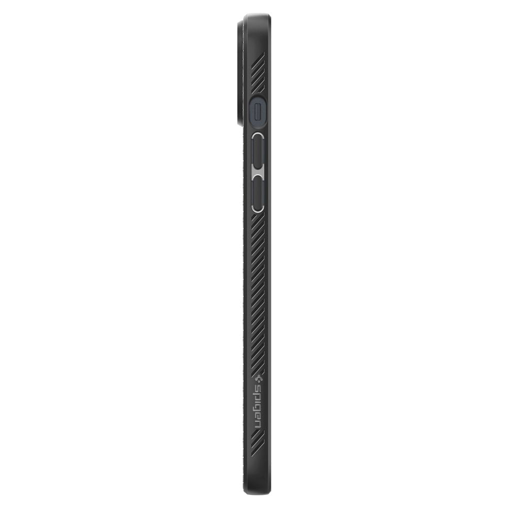 Puzdro pre Apple iPhone 14, Spigen, Liquid Air, Matná Čierna