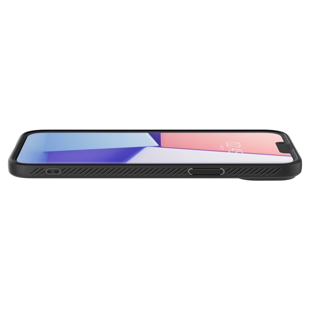 Puzdro pre Apple iPhone 14, Spigen, Liquid Air, Matná Čierna