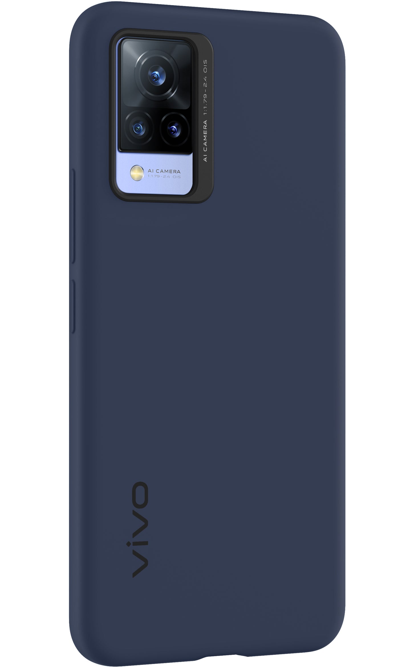 Puzdro pre vivo V21 5G, silikónový kryt, modré 6000172