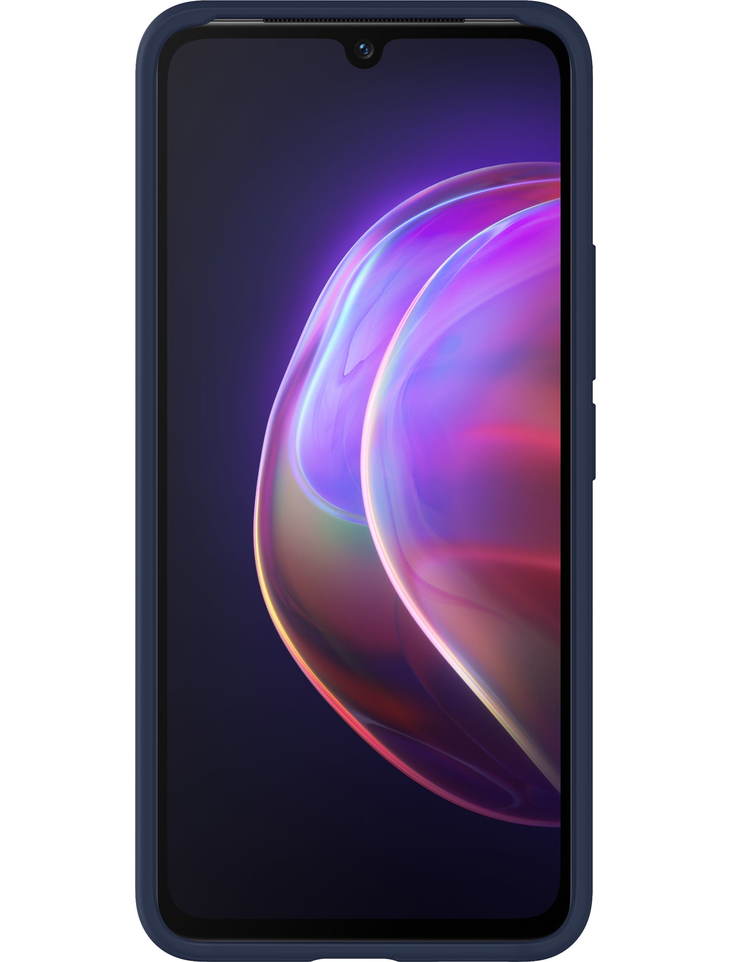 Puzdro pre vivo V21 5G, silikónový kryt, modré 6000172