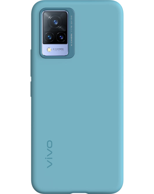 Puzdro pre vivo V21 5G, silikónový kryt, modré 6000173