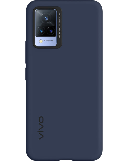 Puzdro pre vivo V21 5G, silikónový kryt, modré 6000172
