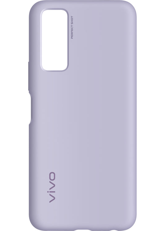 Puzdro pre vivo Y52 5G / Y72 5G, silikónový kryt, fialové 6000175