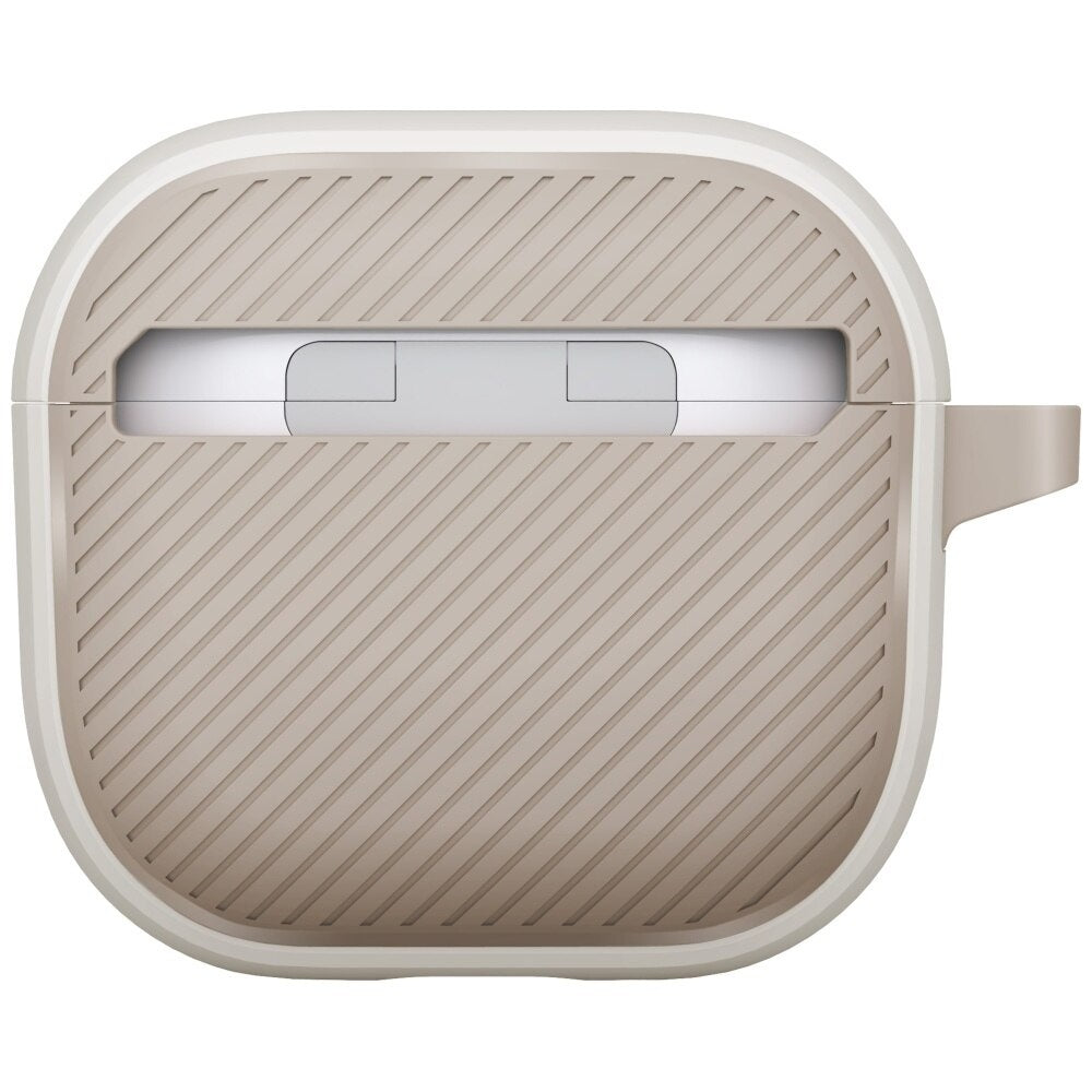 UNIQ Clyde Case for Apple AirPods 4, Beige Gray