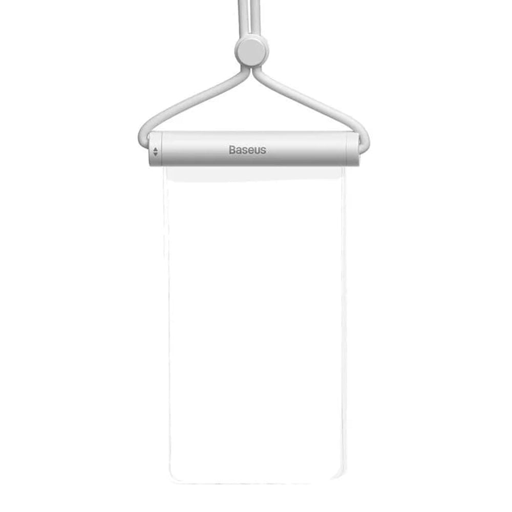 Univerzálny vodotesný obal, Baseus, AquaGlide Cylindrical, Biela P60263701213-00