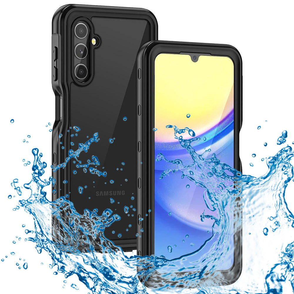 Vodotesné puzdro pre Samsung Galaxy A15 5G A156 / A15 A155, ShellBox, čierne