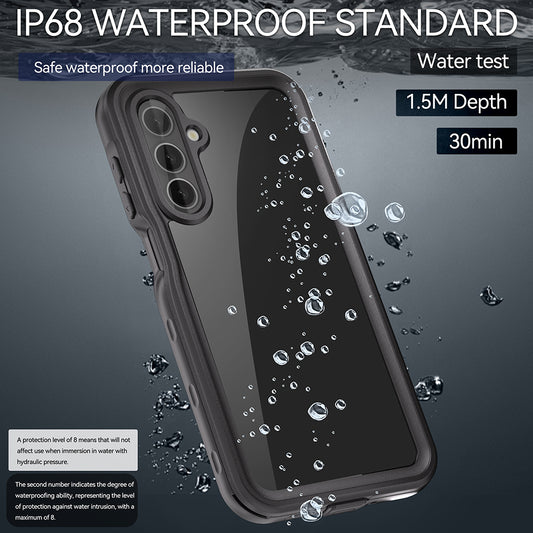 Vodotesné puzdro pre Samsung Galaxy A16 5G A166 / A16 4G A165, ShellBox, čierne