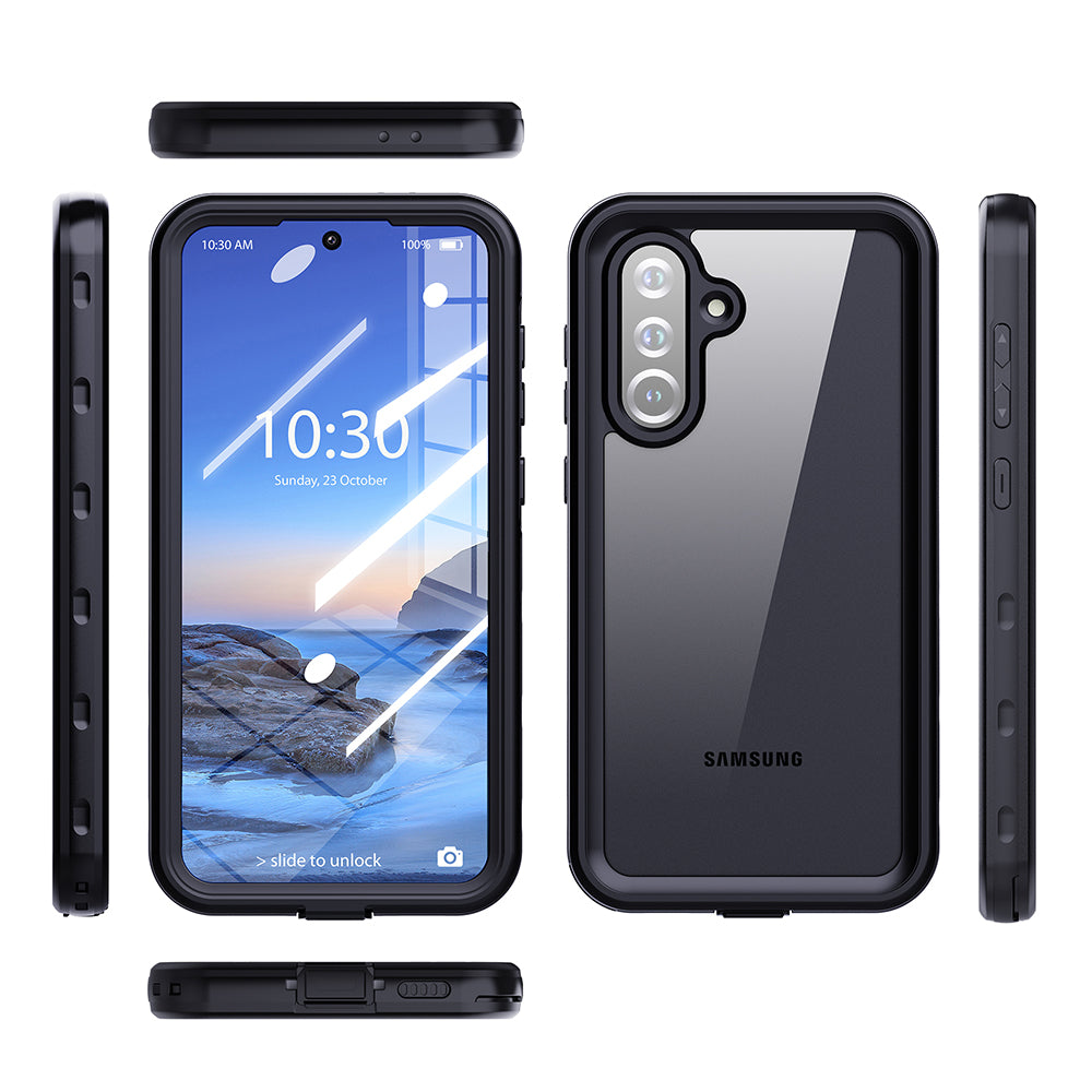 Vodotesné puzdro pre Samsung Galaxy A36 A366, ShellBox, čierne