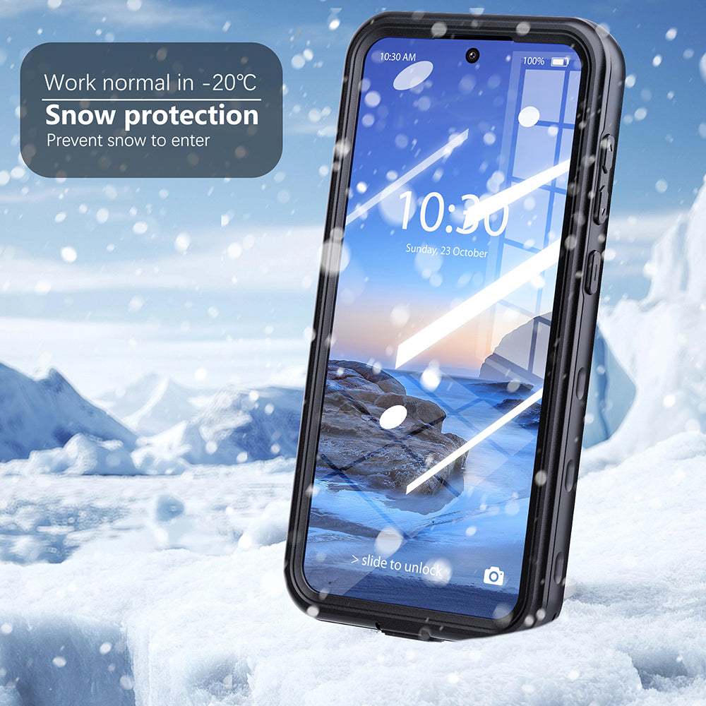 Vodotesné puzdro pre Samsung Galaxy A36 A366, ShellBox, čierne
