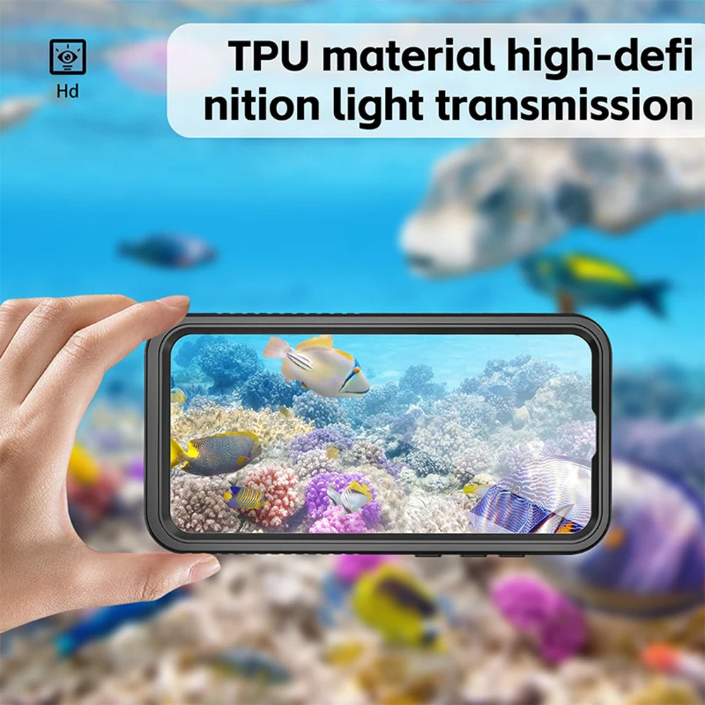Vodotesné puzdro pre Samsung Galaxy A55 5G A556, ShellBox, čierne