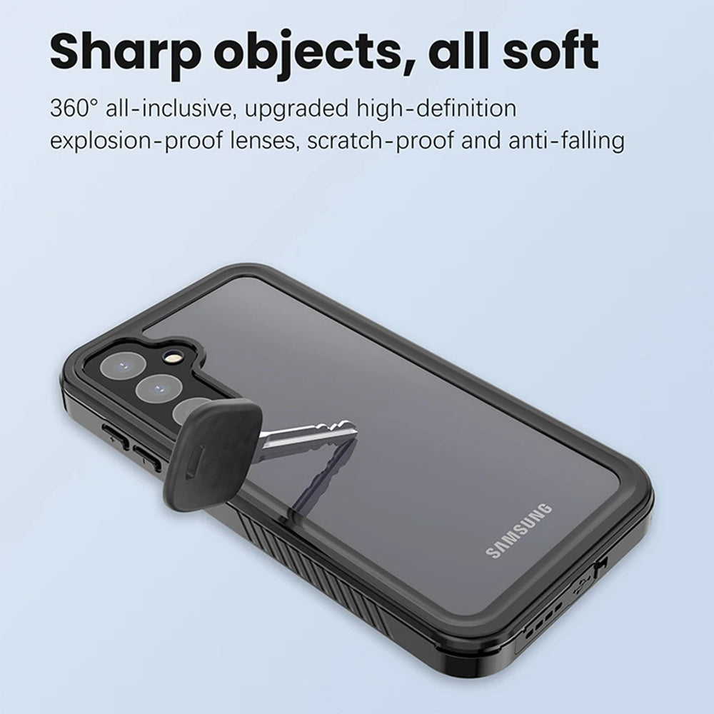 Vodotesné puzdro pre Samsung Galaxy A55 5G A556, ShellBox, čierne