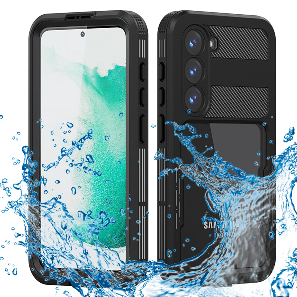 Vodotesné puzdro pre Samsung Galaxy S23 S911, ShellBox, čierne