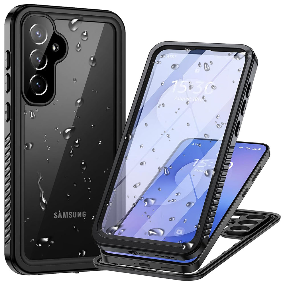 Vodeodolný obal pre Samsung Galaxy S25 FE, ShellBox, Čierny