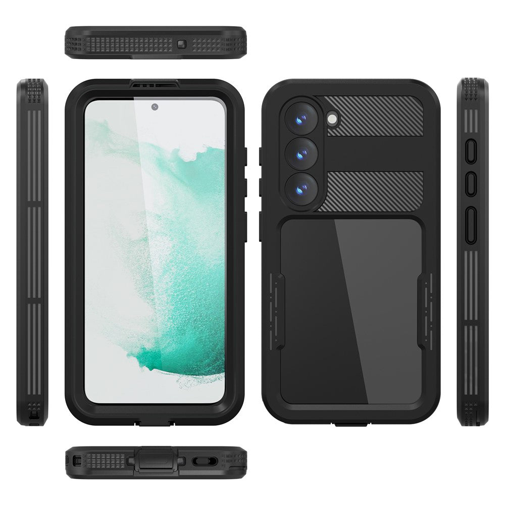 Vodotesné puzdro pre Samsung Galaxy S26 S942, ShellBox, čierne