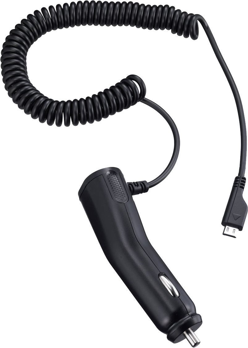 Samsung microUSB drôtová nabíjačka do auta, 3,5 W, 0,7 A, čierna, renovovaná ACADU10CBECSTD