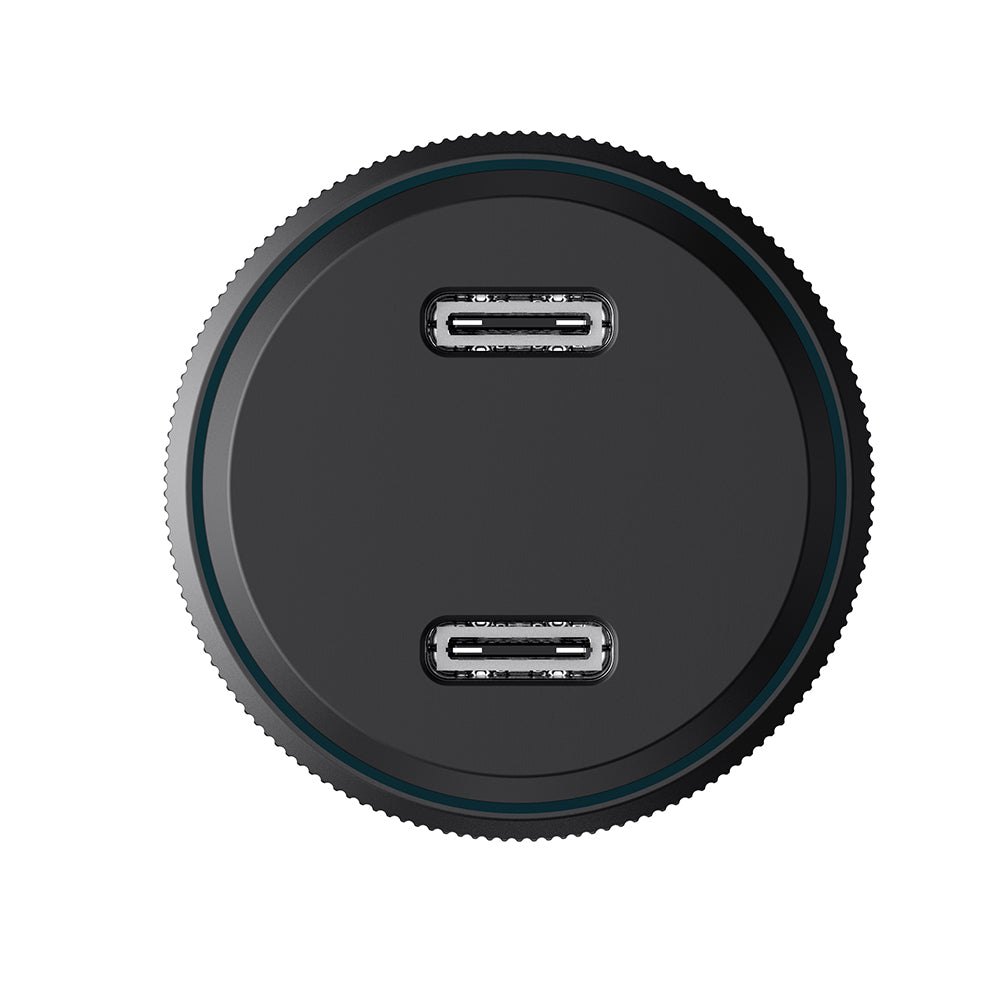Auto nabíjačka HAVIT CC2014, 30W, 3A, 2 x USB-C, Čierna