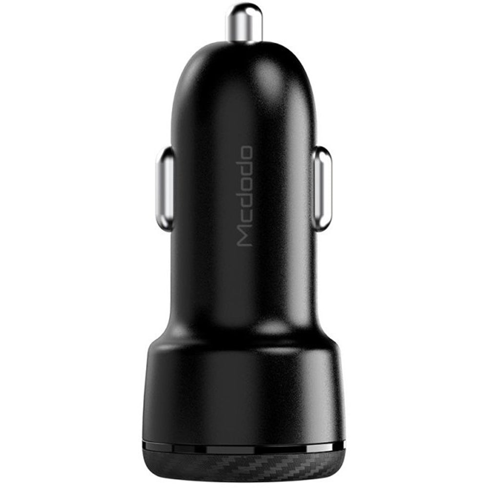 Auto nabíjačka McDodo CC-5970, 38W, 3A, 1 x USB-A - 1 x USB-C, Čierna
