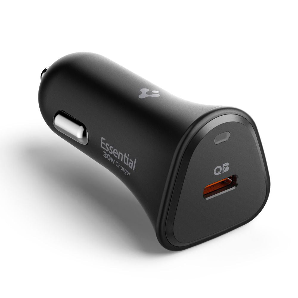 Auto nabíjačka Spigen EV301 Essential, 30W, 3A, 1 x USB-C, Čierna ACP08699