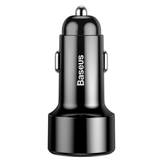 Nabíjačka do auta Baseus Magic Display Series, 45 W, 6A, 1 x USB-A - 1 x USB-C, čierna CCMLC20C-01