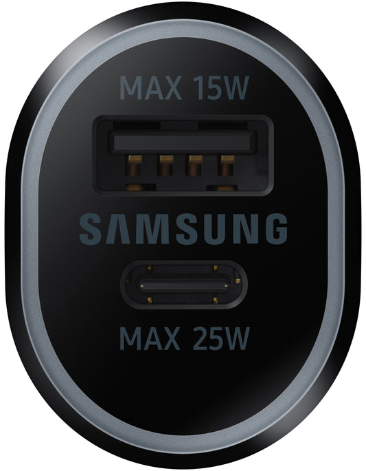 Nabíjačka do auta Samsung, 40 W, 2A, 1 x USB-A - 1 x USB-C, čierna EP-L4020NBEGEU