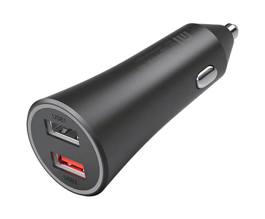 Nabíjačka do auta Xiaomi, 37 W, 3A, 2 x USB-A, čierna GDS4147GL
