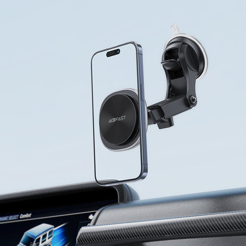 Bezdrôtová autonabíjačka Acefast D42, 15W, 1.67A, Strieborná