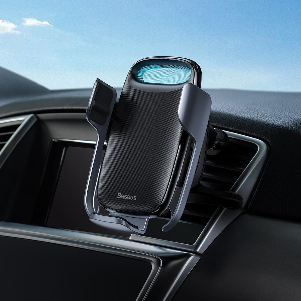 Baseus Milky Way Series Wireless Car Charger, 15W, 1.67A, Black WXHW02-01