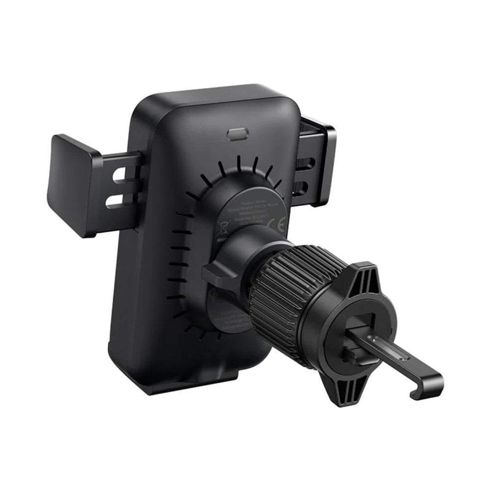 Baseus Wisdom Pro Vent Wireless Car Charger, 15W, 1.67A, Black C40381501123-00