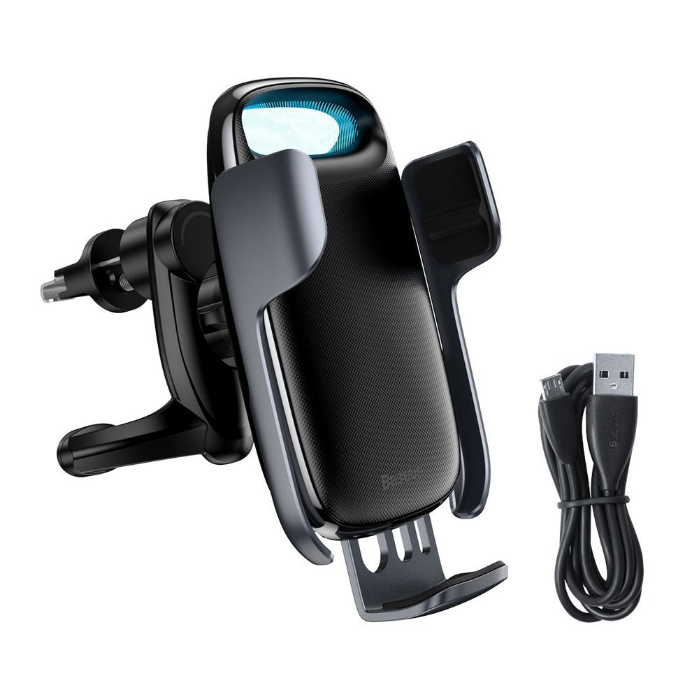 Baseus Milky Way Series Wireless Car Charger, 15W, 1.67A, Black WXHW02-01