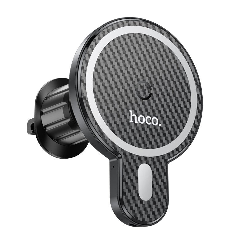 Bezdrôtová autonabíjačka HOCO CA85, 15W, 1.67A, Čierna