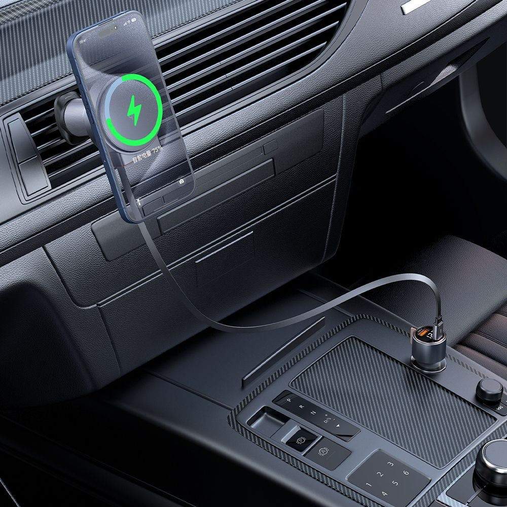 Bezdrôtová autonabíjačka McDodo CH-0090, 15W, 1.67A, Čierna