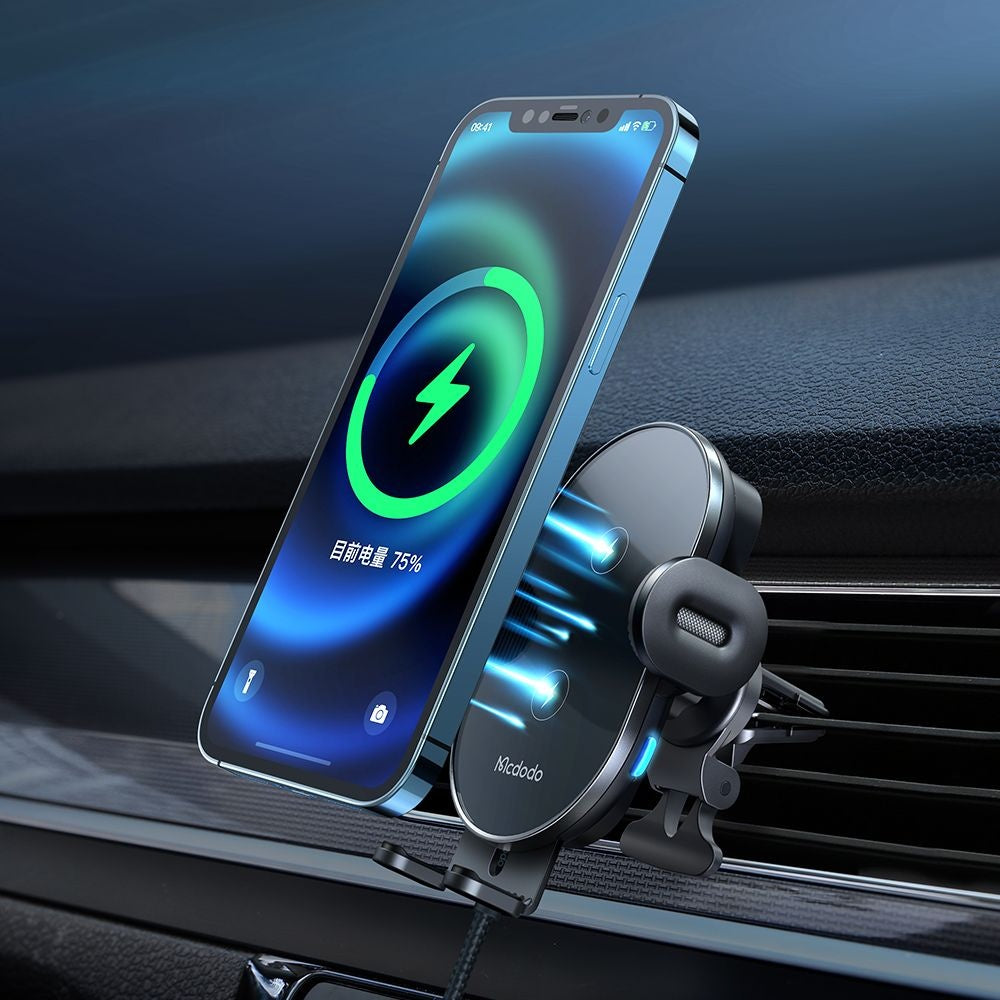Bezdrôtová autonabíjačka McDodo CH-1600, 15W, 1.67A, Čierna