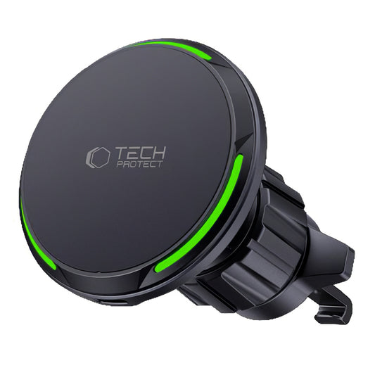 Bezdrôtová nabíjačka do auta Tech-Protect MM15W-V7 QI2, 15 W, 1,67 A, čierna