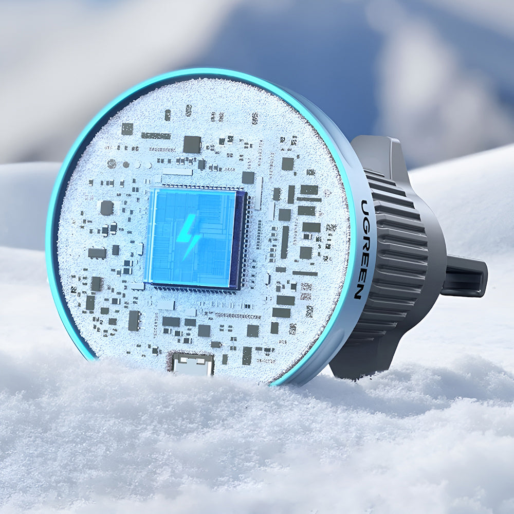 Bezdrôtová autonabíjačka UGREEN W758, 25W, 1.67A, Modrá