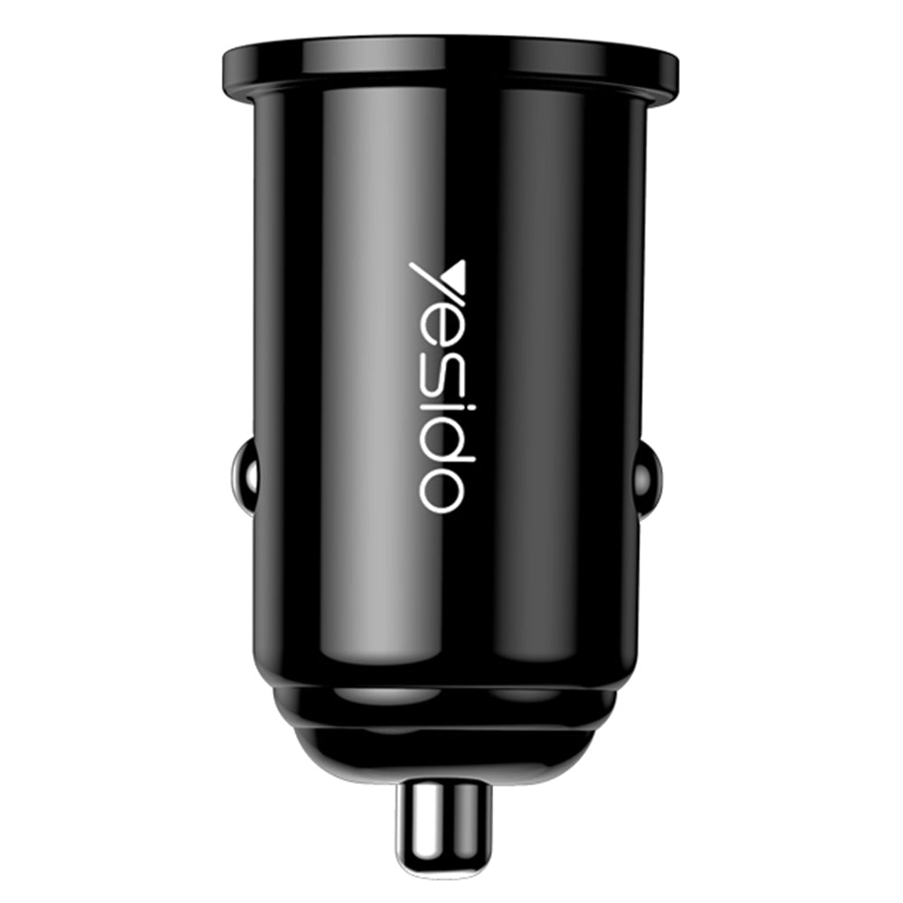 Auto nabíjačka Yesido Y38, 18W, 3A, 1 x USB-A, Čierna