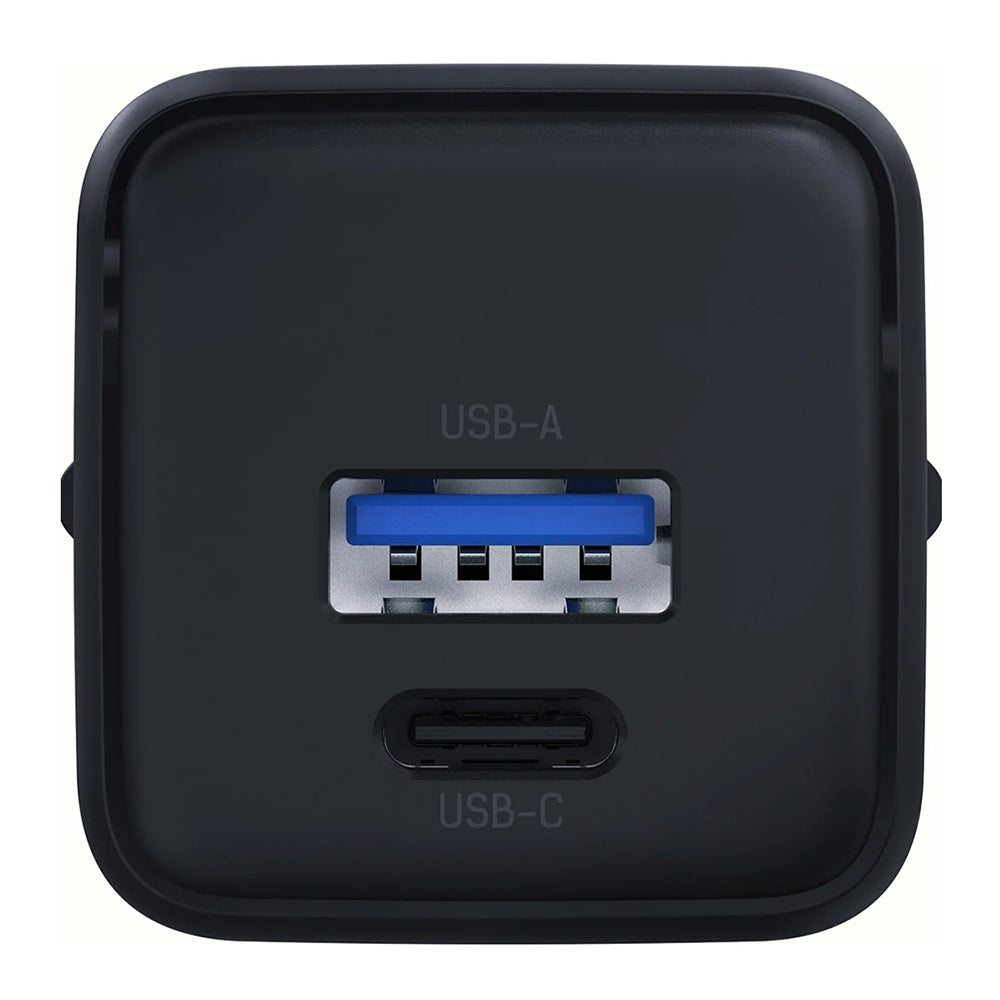 Sieťová nabíjačka 3MK Hyper, 20W, 3A, 1 x USB-A - 1 x USB-C, Čierna