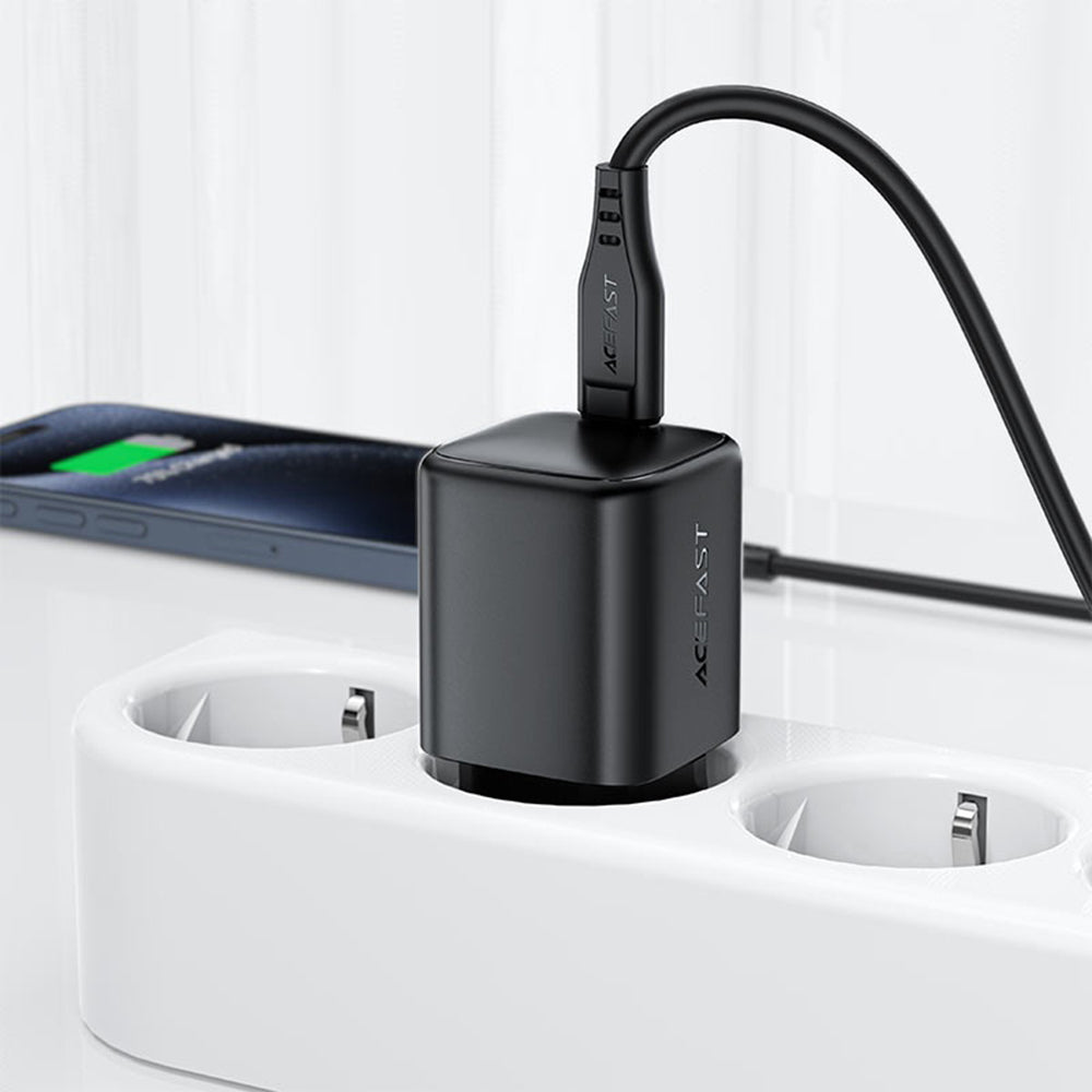 Sieťová nabíjačka Acefast A134, 67W, 3.35A, 1 x USB-C, Čierna