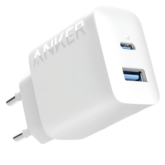 Sieťová nabíjačka Anker 312, 20 W, 3A, 1 x USB-A - 1 x USB-C, biela A2348G21