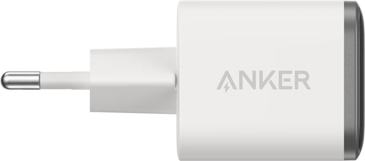 Sieťová nabíjačka Anker Nano Display, 45W, 3A, 1 x USB-C, biela A121DG21