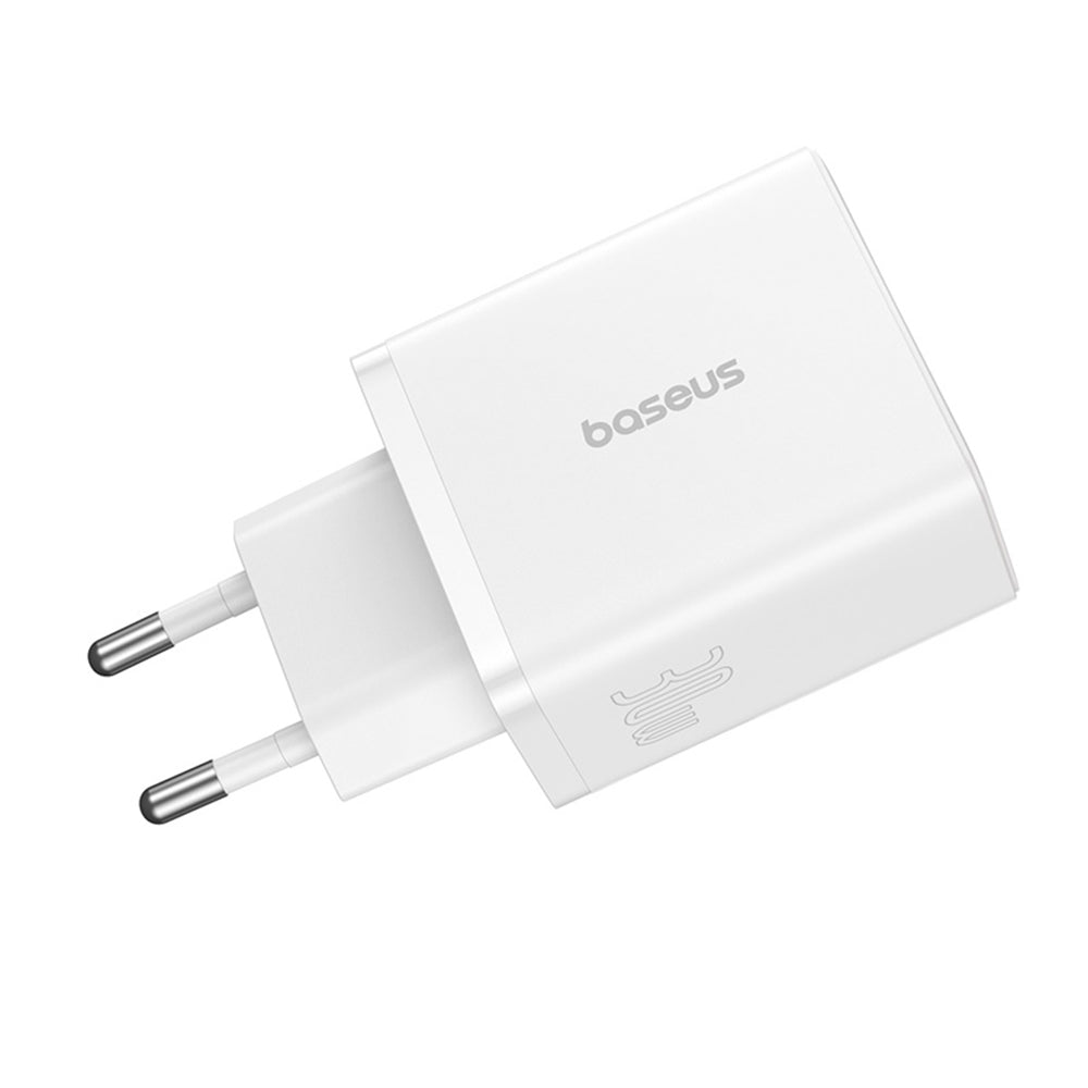 Nabíjačka Baseus Cube, 30W, 3A, 2 x USB-A - 1 x USB-C, Biela P10111402213-00