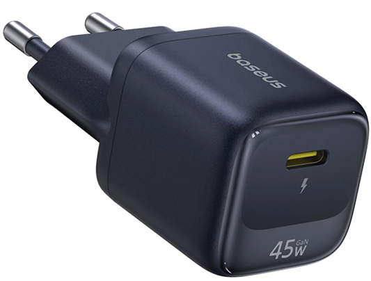 Sieťová nabíjačka Baseus EnerFill FN22, 45W, 3A, 1 x USB-C, čierna E0123300