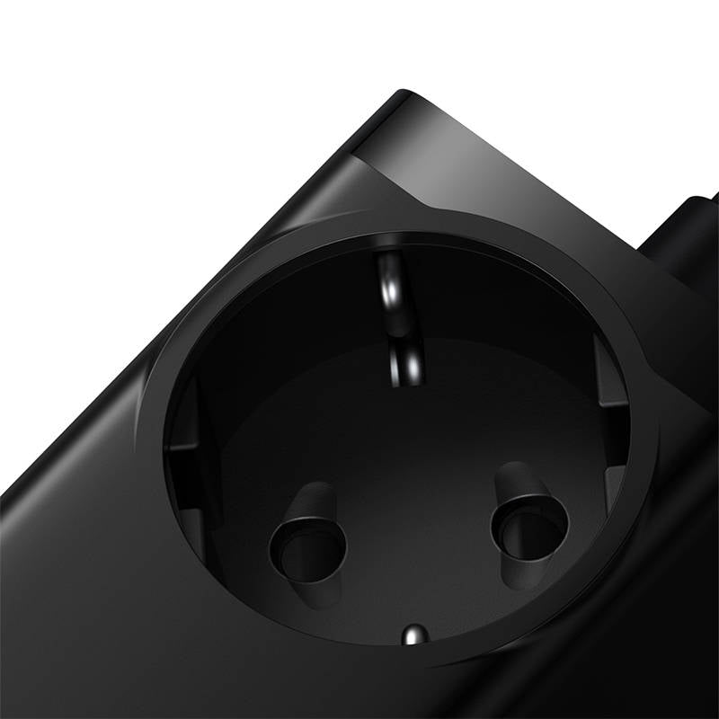 Predlžovačka Baseus GaN3 Pro, 1 x Schuko, Čierna PSZM000901